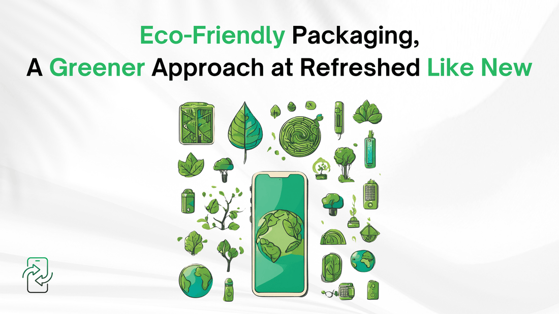 Eco-Friendly Packaging, A Greener Approach at Refreshed Like New