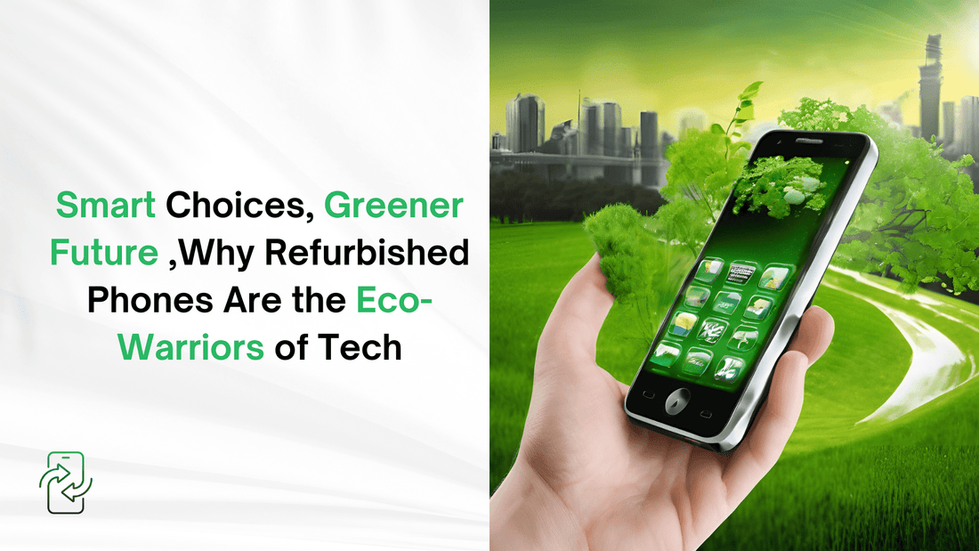 Smart Choices, Greener Future: Why Refurbished Phones Are the Eco-Warriors of Tech