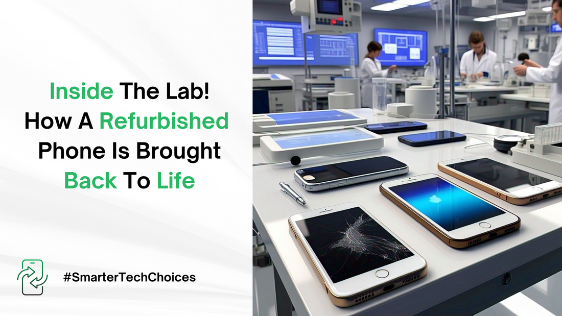 Inside The Lab! How A Refurbished Phone Is Brought Back To Life