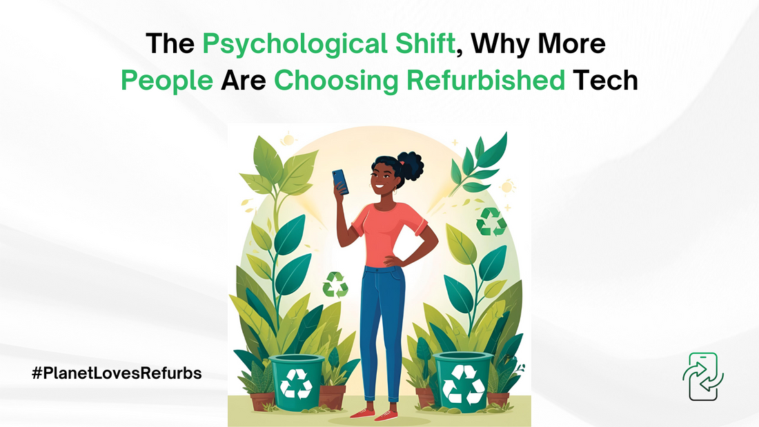 The Psychological Shift , Why More People Are Choosing Refurbished Tech
